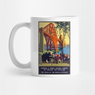 The Flying Scotsman - Vintage Travel Poster Mug